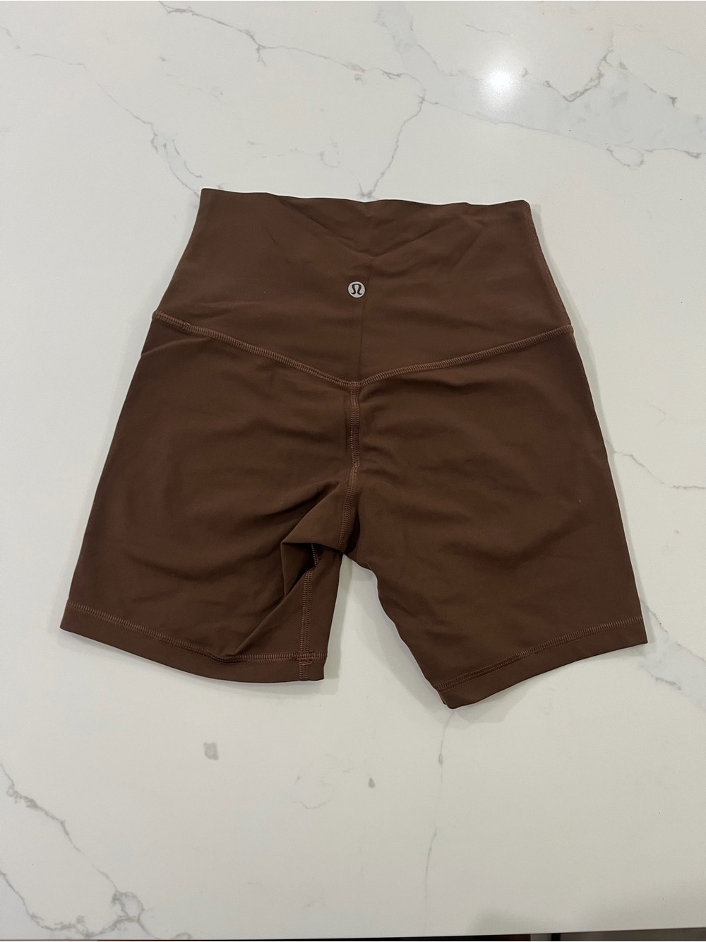 Lululemon align shorts 6 inch Java 4 - Picture 3 of 4